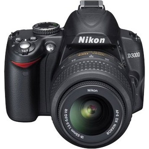 Цифровой фотоаппарат Nikon D3000 Kit 18-55 mm