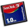 Карта памяти Sandisk Compact Flash 1.0Gb (1024Mb)