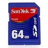 Карта памяти Sandisk Secure Digital 64MB