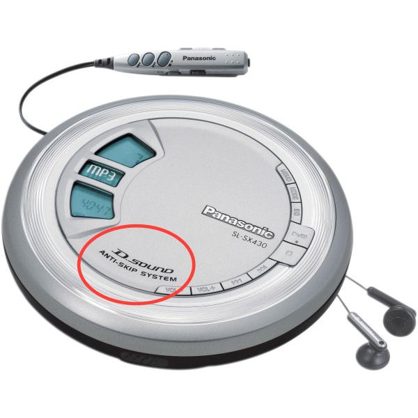 CD MP3 плеер Panasonic SLSX430 в магазине Portmarket.ru купить