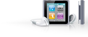 MP3 плеер Apple iPod Nano 6 6G Generation -  8Gb (Silver)