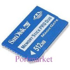Карта памяти Sandisk Memory Stick PRO Duo 512Mb