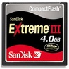 Карта памяти Sandisk Compact Flash Extreme III Card 4Gb