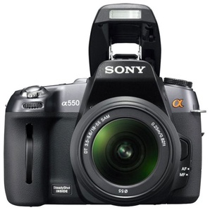 Цифровой фотоаппарат Sony Alpha DSLR-A550 Kit 18-55 mm
