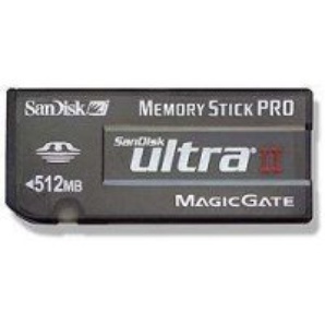 Карта памяти Sandisk Memory Stick PRO Ultra II 512Mb
