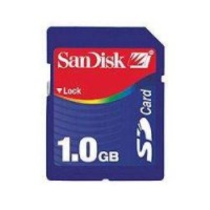 Карта памяти Sandisk Secure Digital 1.0 Gb