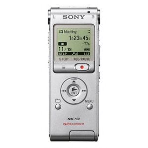 цифровой диктофон Sony ICD-UX200 - 2GB (Silver)