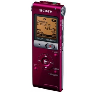 цифровой диктофон Sony ICD-UX512 - 2Gb (Red)